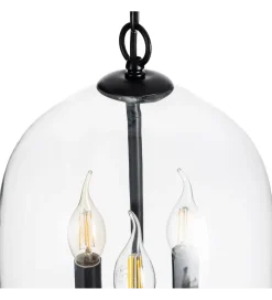 Lampa wisząca ORO 54 cm czarna
