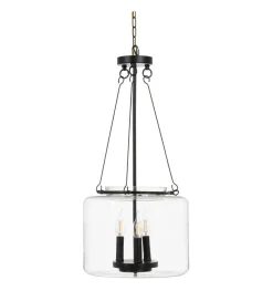 Lampa wisząca ORO 72 cm czarna