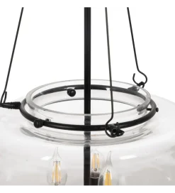 Lampa wisząca ORO 72 cm czarna