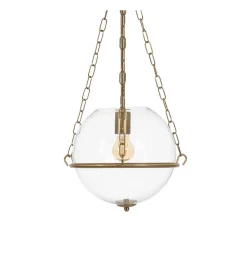 Lampa wisząca ORO 28 cm złota