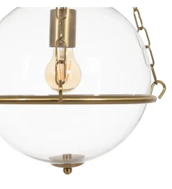Lampa wisząca ORO 28 cm złota