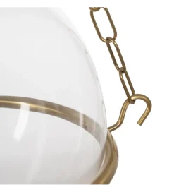 Lampa wisząca ORO 28 cm złota