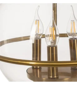 Lampa wisząca ORO 35 cm złota