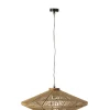 Lampa wisząca OVNI 77 cm naturalne