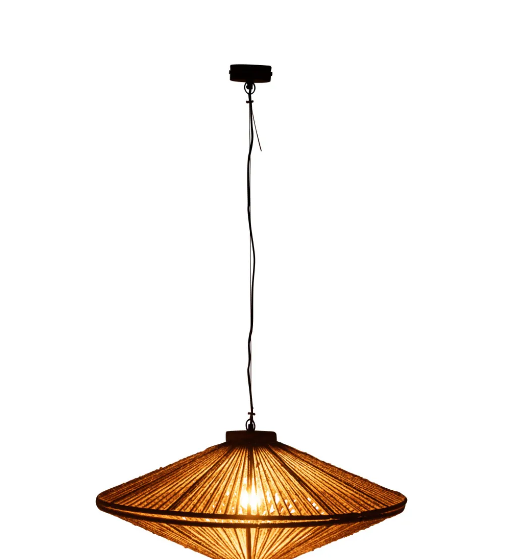 Lampa wisząca OVNI 77 cm naturalne