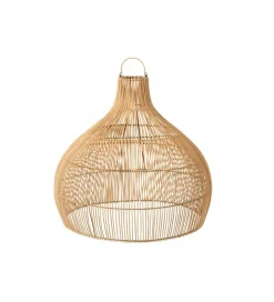 Lampa wisząca Pear 80 cm naturalna