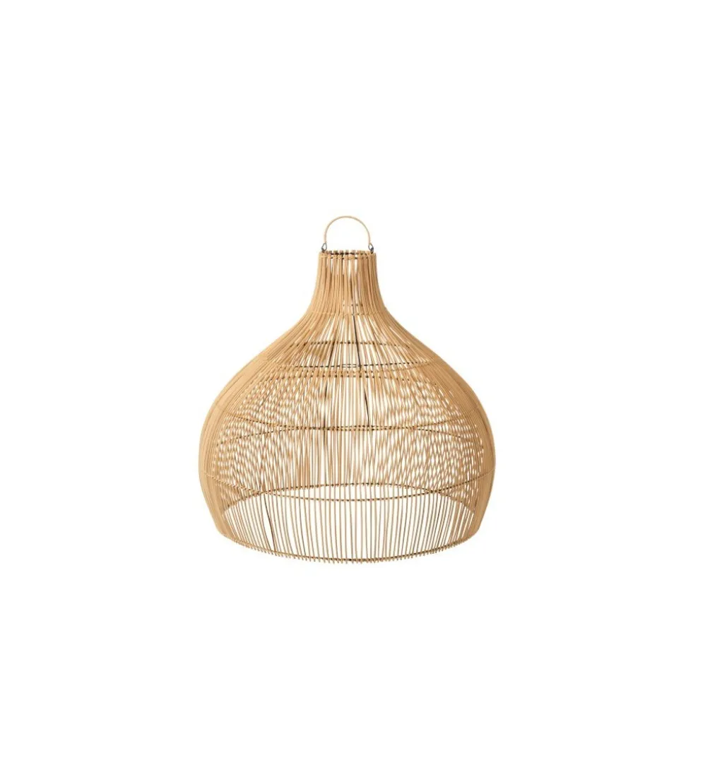 Lampa wisząca Pear 80 cm naturalna