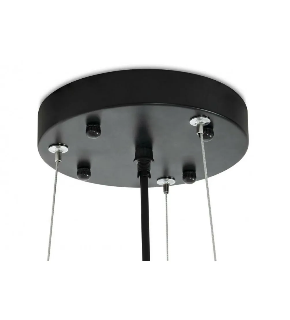 Lampa wisząca RAGNO 16 czarna