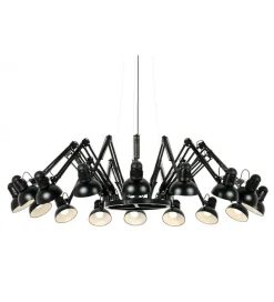 Lampa wisząca RAGNO 16 czarna
