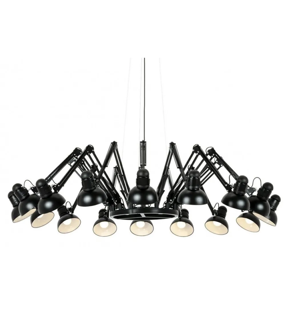 Lampa wisząca RAGNO 16 czarna
