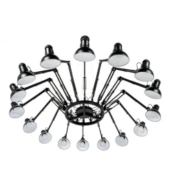 Lampa wisząca RAGNO 16 czarna