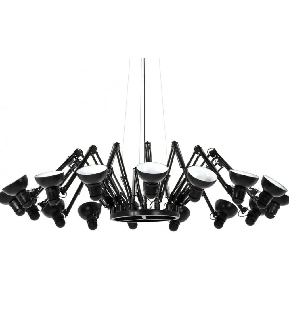 Lampa wisząca RAGNO 16 czarna
