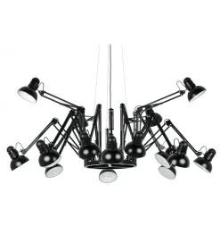 Lampa wisząca RAGNO 16 czarna