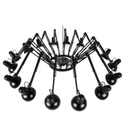 Lampa wisząca RAGNO 16 czarna