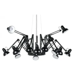 Lampa wisząca RAGNO 16 czarna