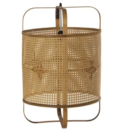 Lampa wisząca RATATAD 43 cm rattan