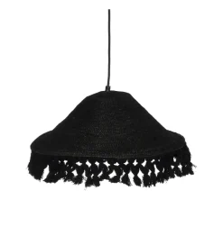 Lampa wisząca REHANELA 40 cm czarna