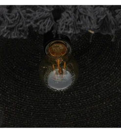 Lampa wisząca REHANELA 60 cm czarna