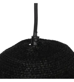 Lampa wisząca REHANELA 60 cm czarna
