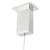 Lampa wisząca RING 100 cm srebrna