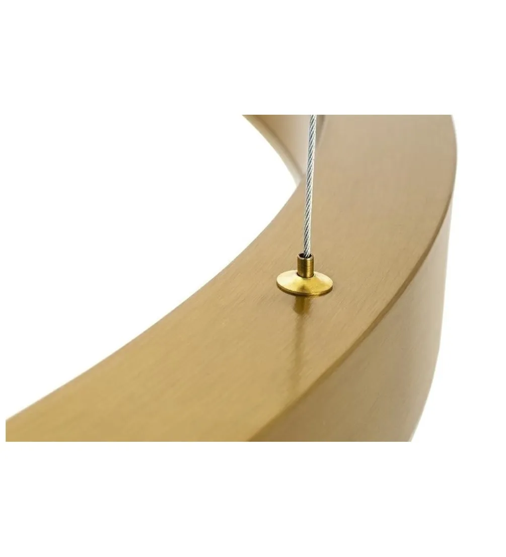 Lampa wisząca RING 80 cm złota