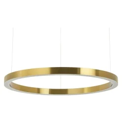 Lampa wisząca RING 100 cm złota