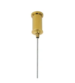 Lampa wisząca RING 60 cm złota