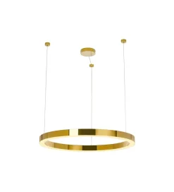 Lampa wisząca RING LUXURY 90 cm złota