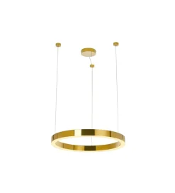 Lampa Wisząca RING LUXURY 50 Cm Złota