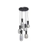 Lampa wisząca ROMEO 42 cm czarna