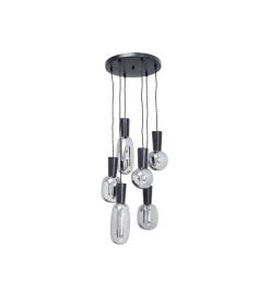 Lampa wisząca ROMEO 42 cm czarna