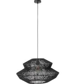 Lampa wisząca ROPEAN 33 cm czarna