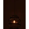 Lampa wisząca ROPEAN 57 cm czarna