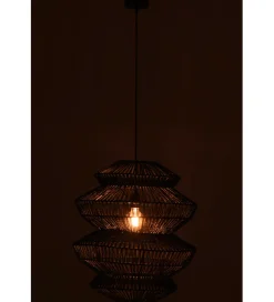 Lampa wisząca ROPEAN 57 cm czarna