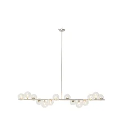 Lampa Wisząca Scala Balls Brass 155 Cm srebrna