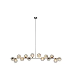 Lampa wisząca SCALA BALLS 150 cm czarna