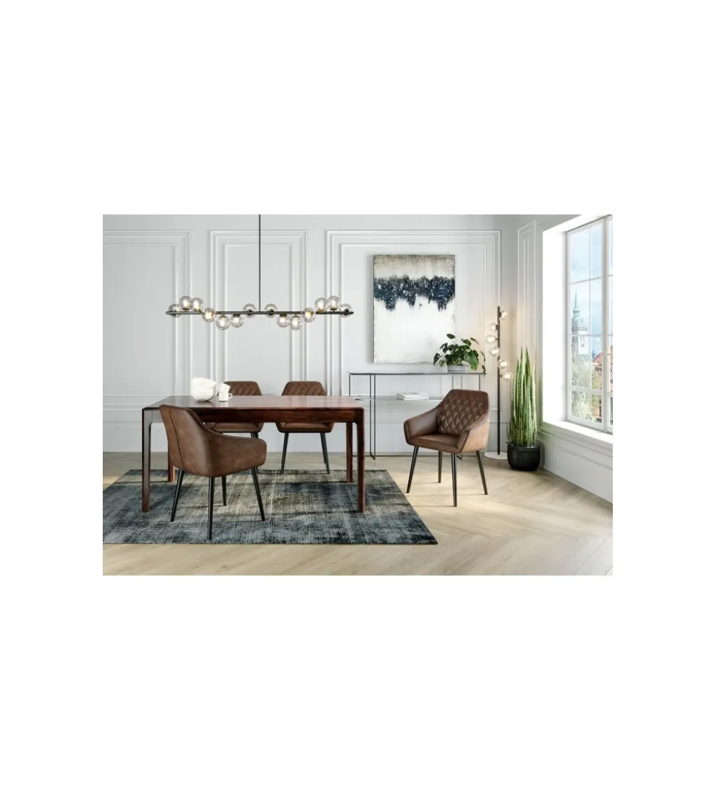 Lampa wisząca SCALA BALLS 150 cm czarna