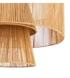 Lampa wisząca SEVEN 50 cm naturalna