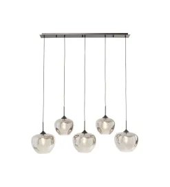 Lampa wisząca SPHERE FIVE 160 cm smoky