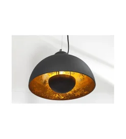 Lampa wisząca Studio 3 czarne złoto