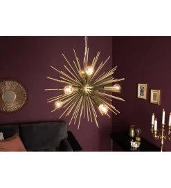 Lampa wisząca Sunlight 50 cm mosiężna