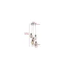 Lampa wisząca SUPERNOVA 50 cm smoky