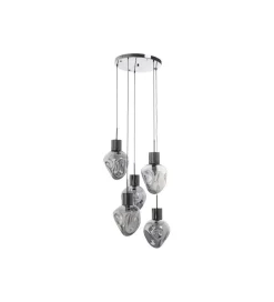 Lampa wisząca SUPERNOVA 50 cm smoky
