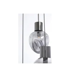 Lampa wisząca SUPERNOVA SMOKY TRE 45 cm