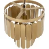 Lampa wisząca TECHO 30 cm złota