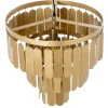 Lampa wisząca TECHO 45 cm złota