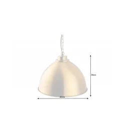 Lampa wisząca TOMAR 43 cm złota