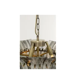Lampa wisząca VENEZIA 50 cm smoke