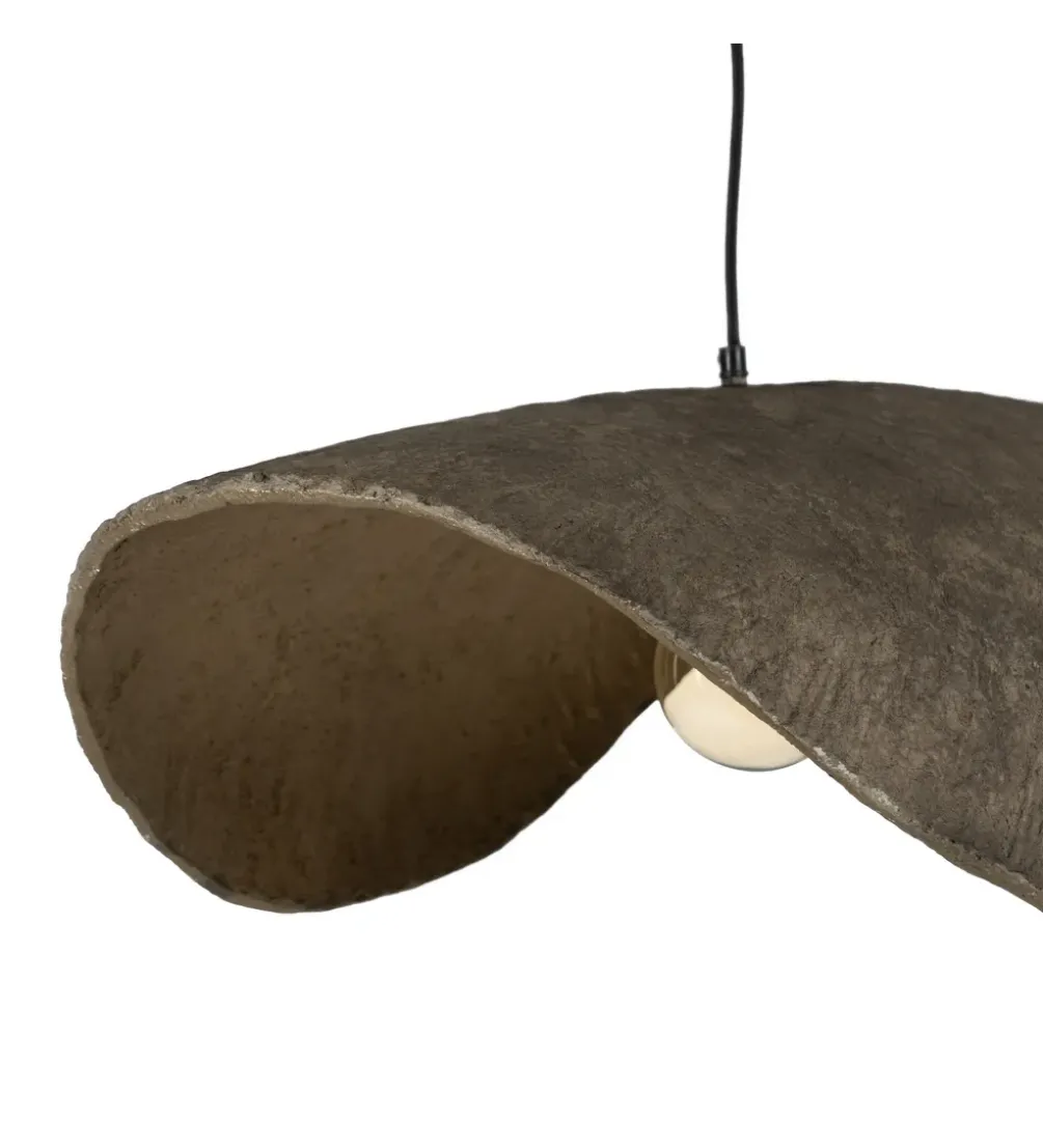Lampa wisząca VIERA papier-mâché