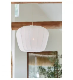 Lampa wisząca ZUBEDO 60 cm kremowa